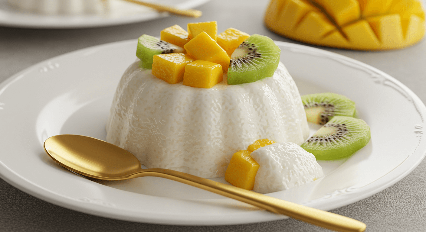 코코넛 우유 푸딩&amp;#44; 홈카페 디저트&amp;#44; 우유푸딩 만들기&amp;#44; 코코넛밀크 디저트&amp;#44; 젤라틴 없는 푸딩&amp;#44; 간단한 푸딩 레시피&amp;#44; 비건 디저트&amp;#44; 한천 푸딩 