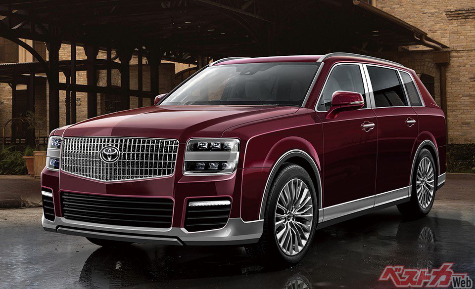 토요타 센추리 SUV 예상도