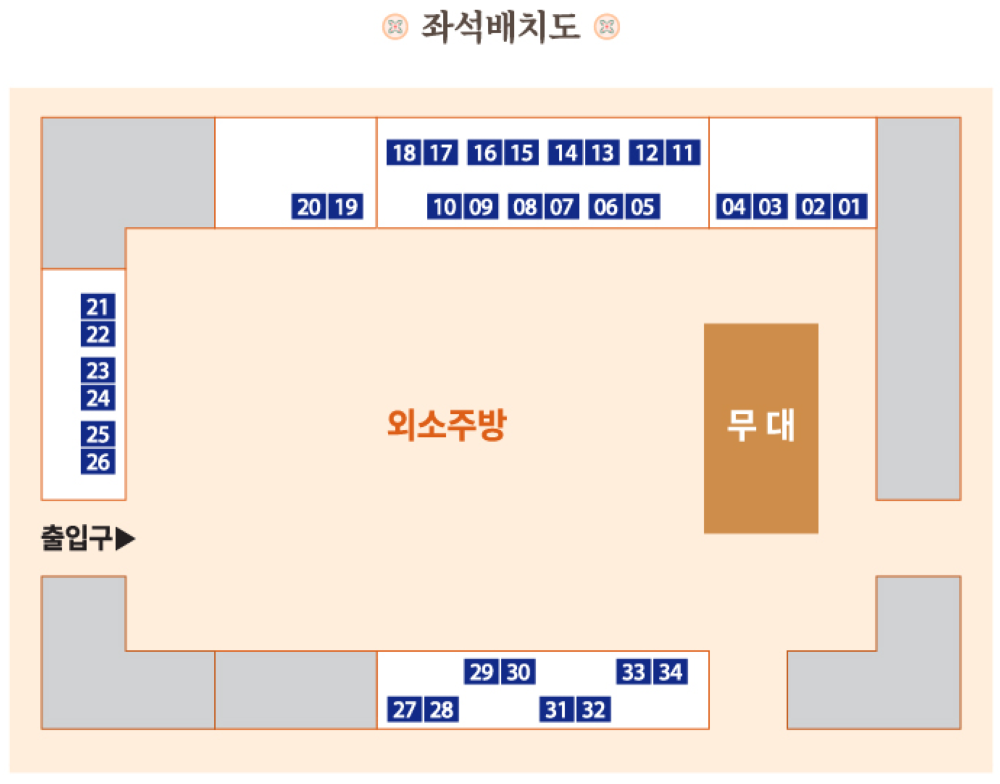 좌석배치도