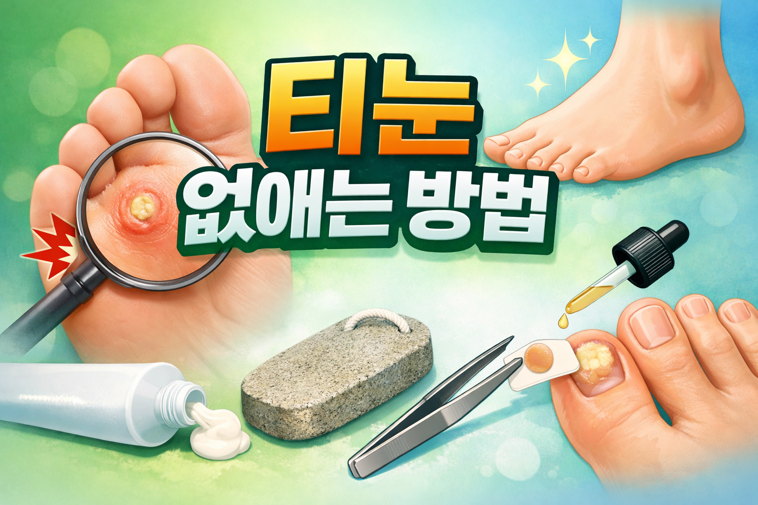 티눈 없애는 방법