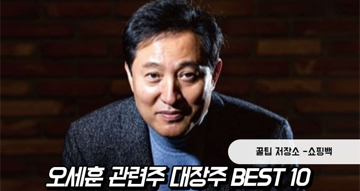 오세훈 관련주 BEST 10