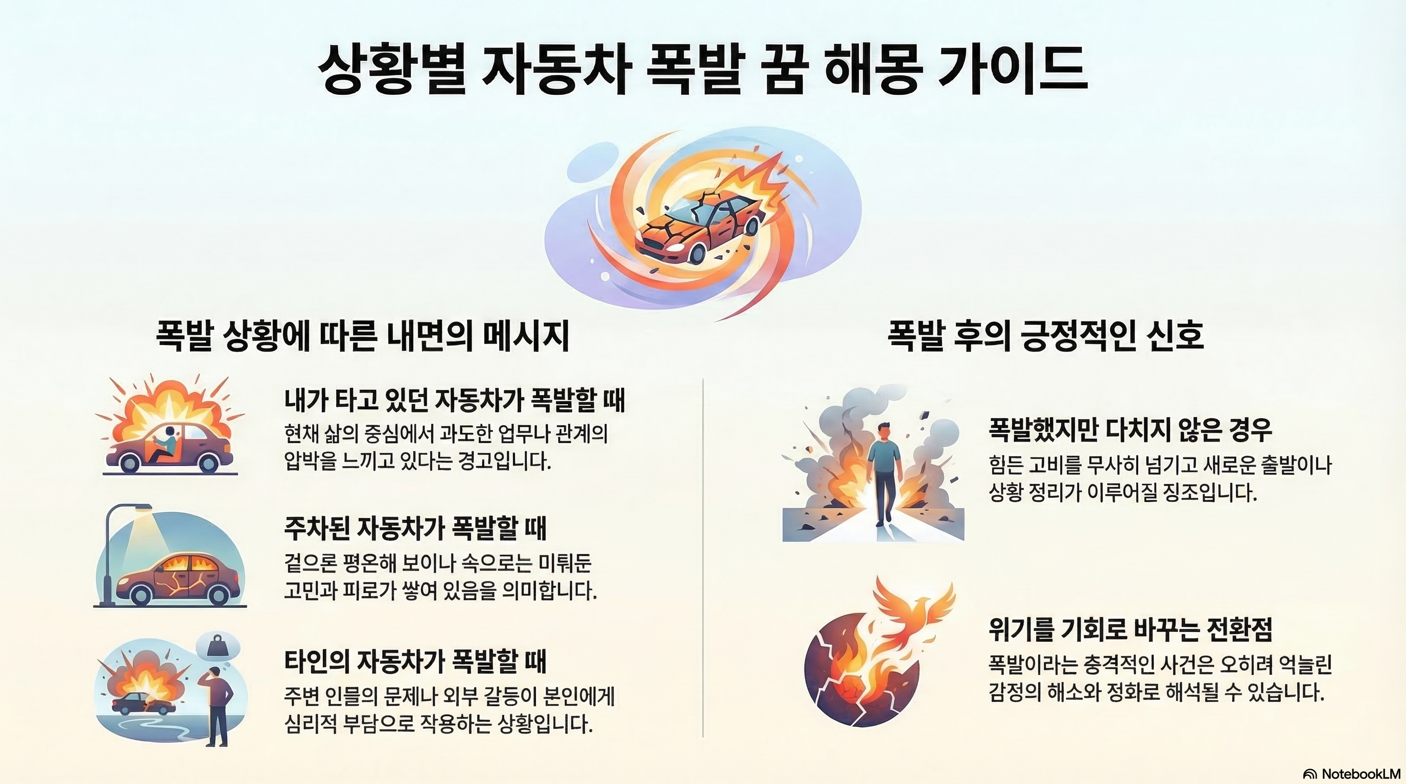 자동차가 폭발하는 꿈