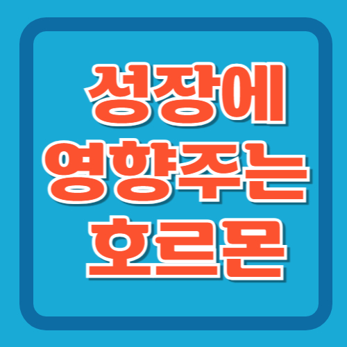 성장에-영향주는-호르몬