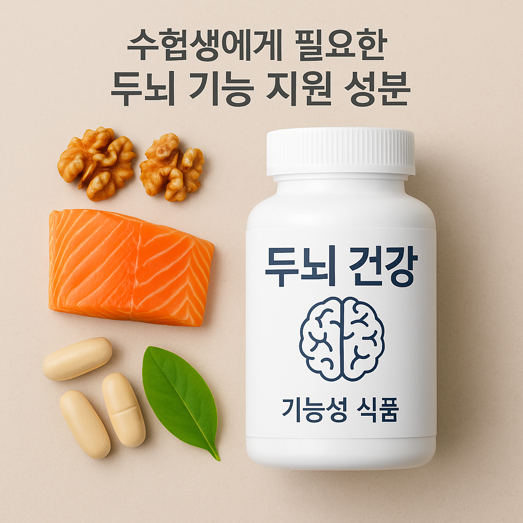 수험생 추천 기능성 성분