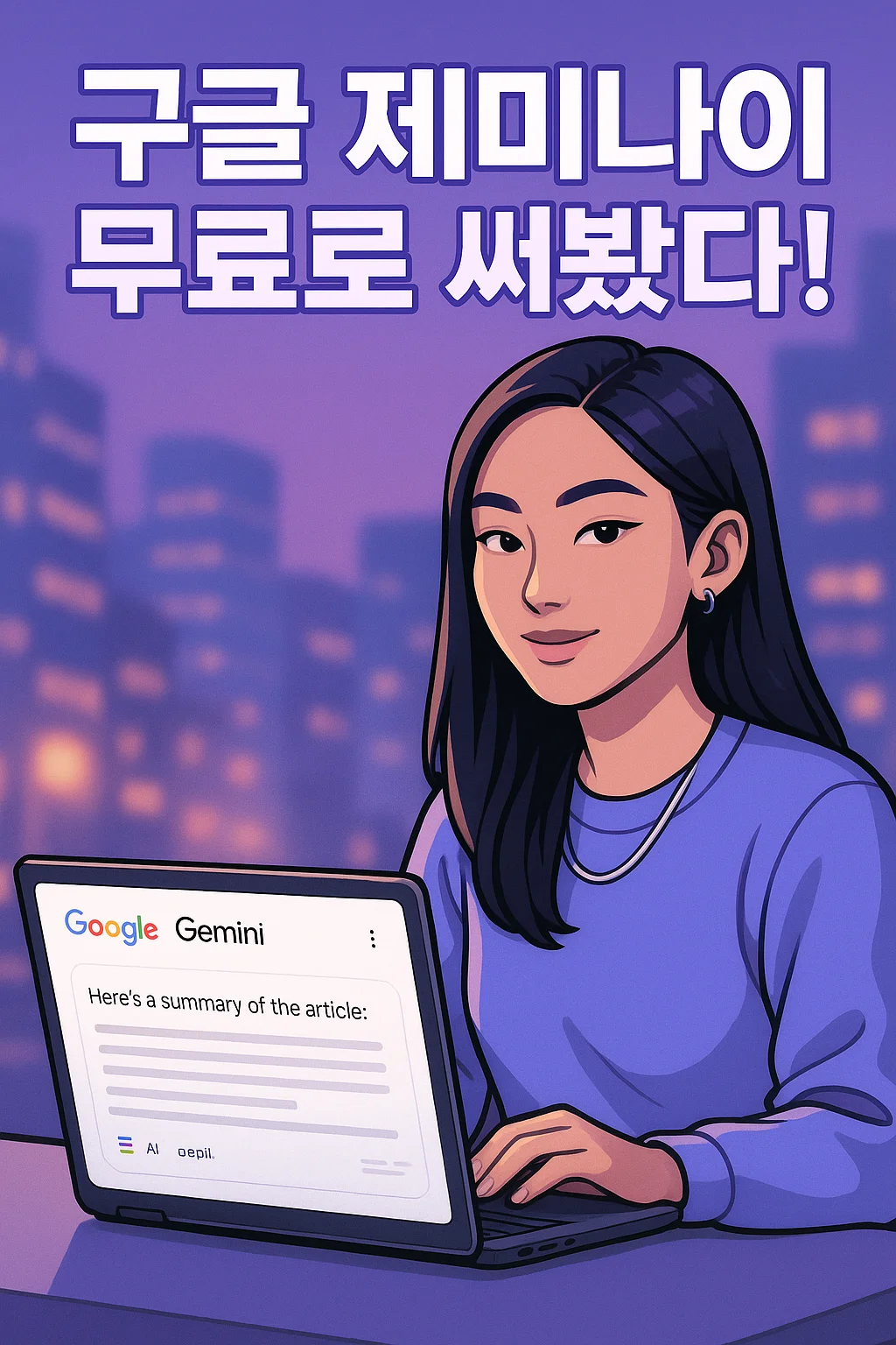 구글 제미나이 바로가기, 무료 사용법