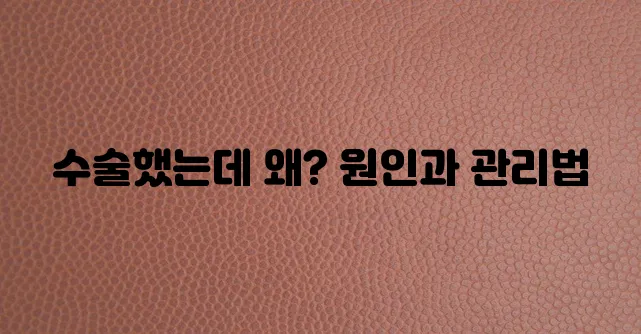 고양이 중성화수술 후 발정 원인을 이해하고 제대로 관리해야 합니다!