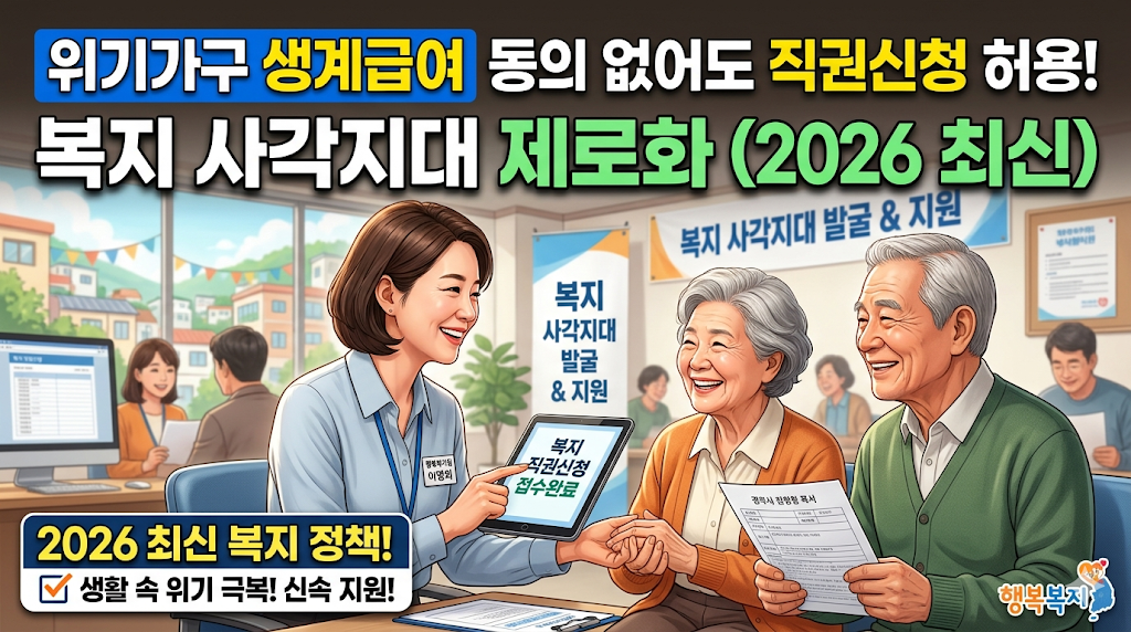 위기가구 직권신청