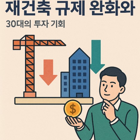 재건축 규제 완화와 30대의 투자 기회