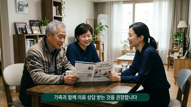 파킨슨병 의료 상담 가족 동행