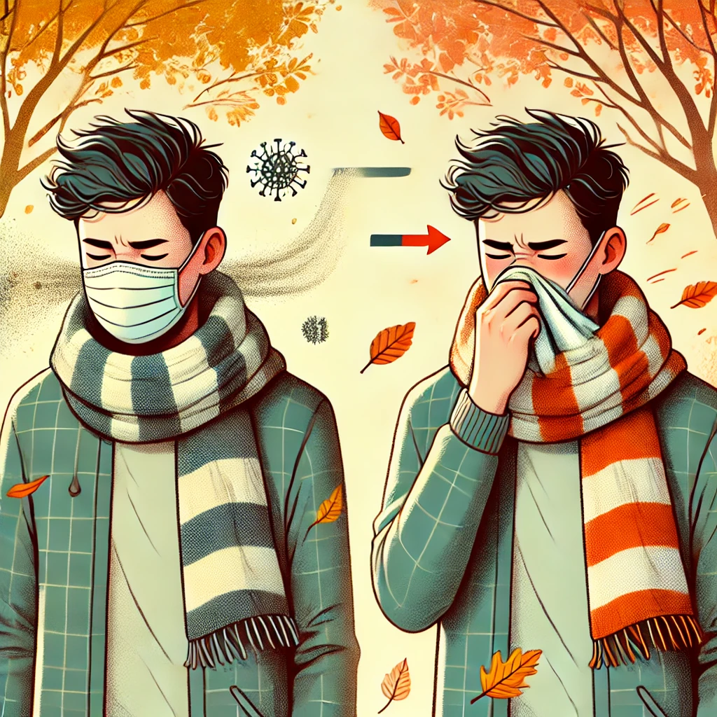 환절기 감기 & 비염 예방하는 생활 습관