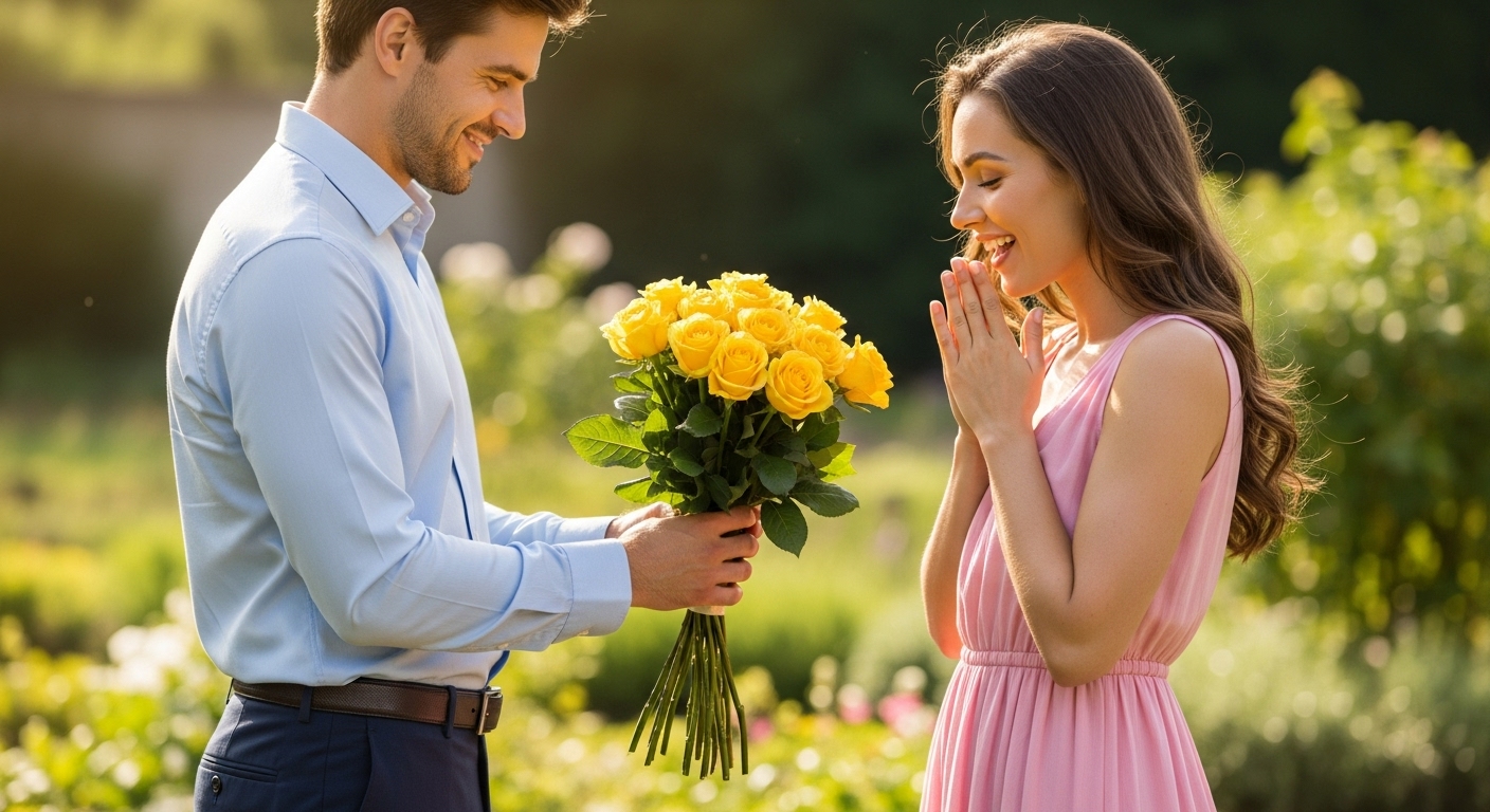 7월 21일 탄생화, 노란 장미