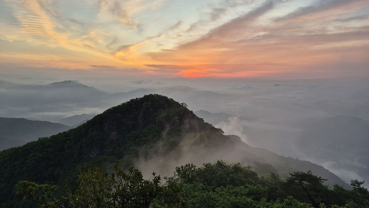 천마산 등산코스 안내 및 지도