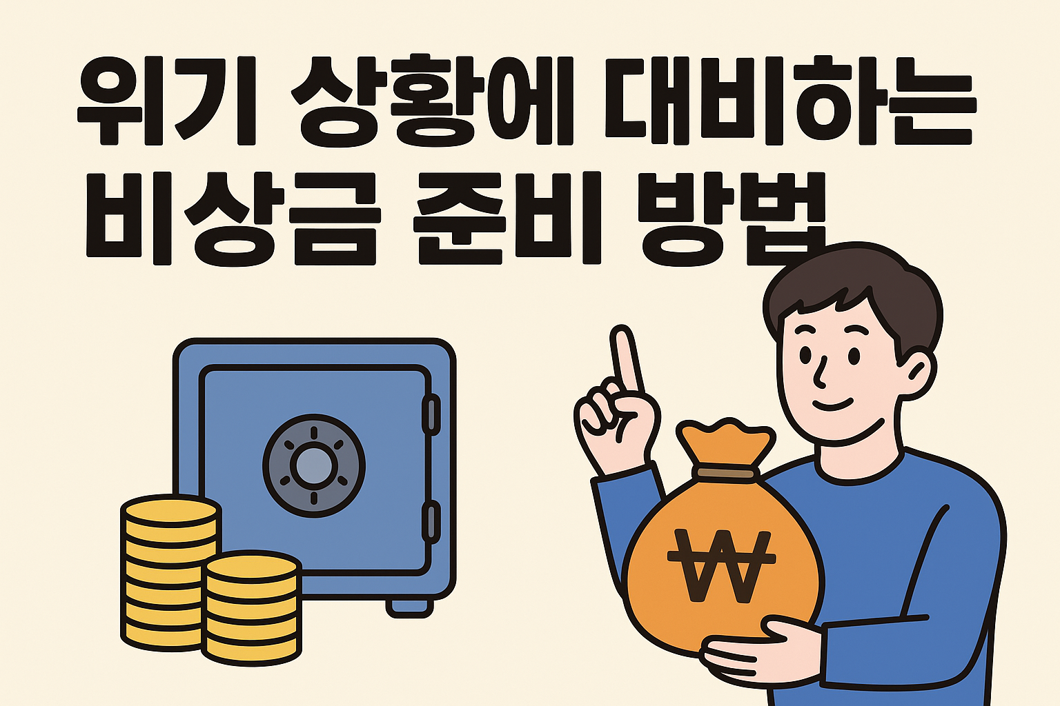 위기 상황에 대비하는 비상금 준비 방법