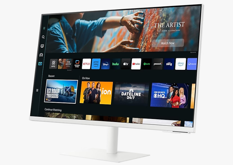 삼성전자 M7 32인치 스마트모니터 M70C 색상 웜 화이트