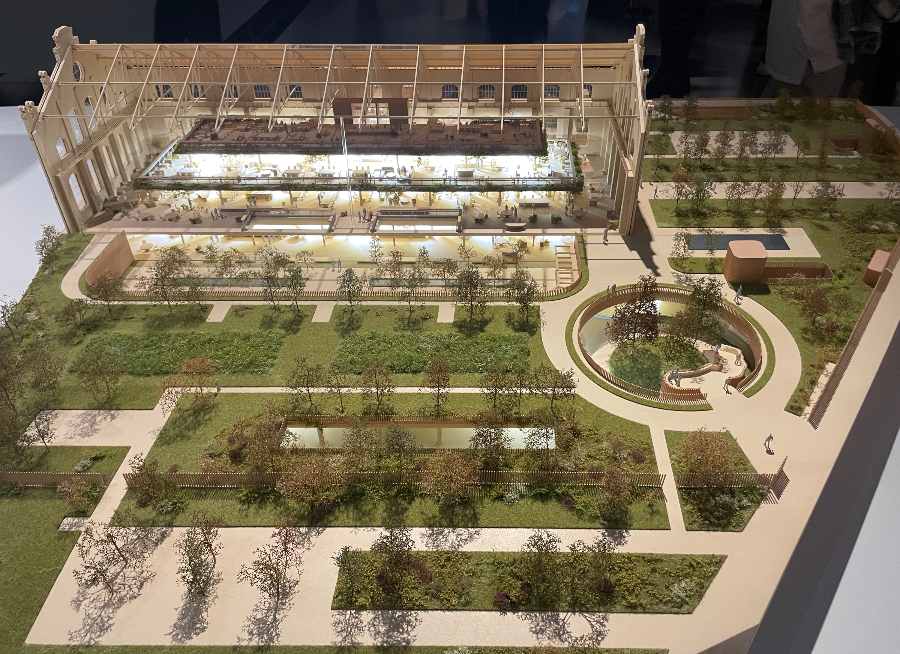 옴부 단면과 배치