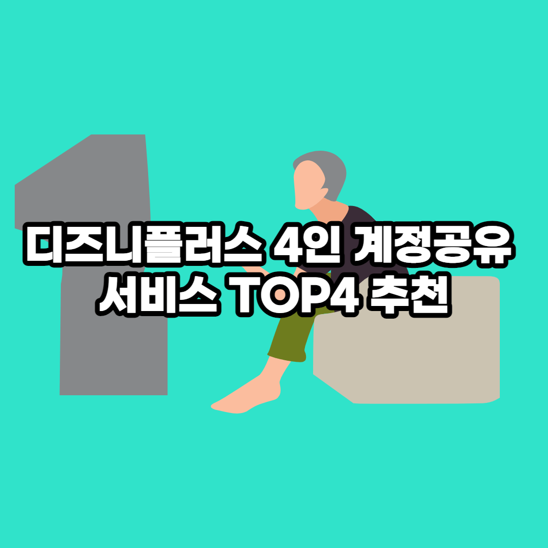 디즈니플러스 계정 공유 서비스