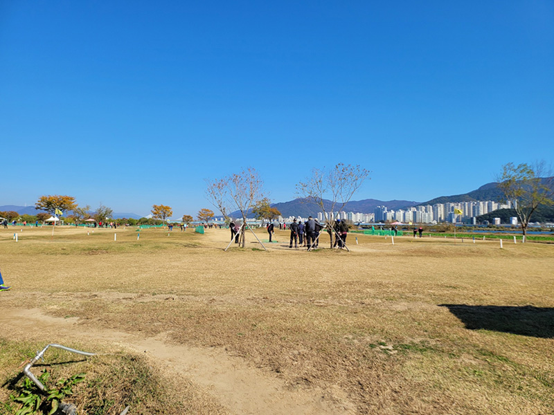 대저생태공원파크골프장. 부산광역시 강서구 대저1동 1-5
