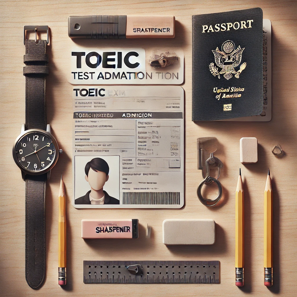 토익 준비물 입실시간 토익시험 시간표 수험표