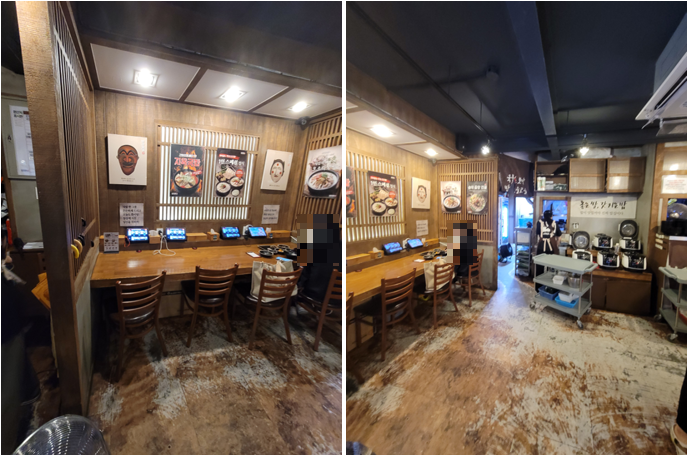 혼밥하기 좋은 자리