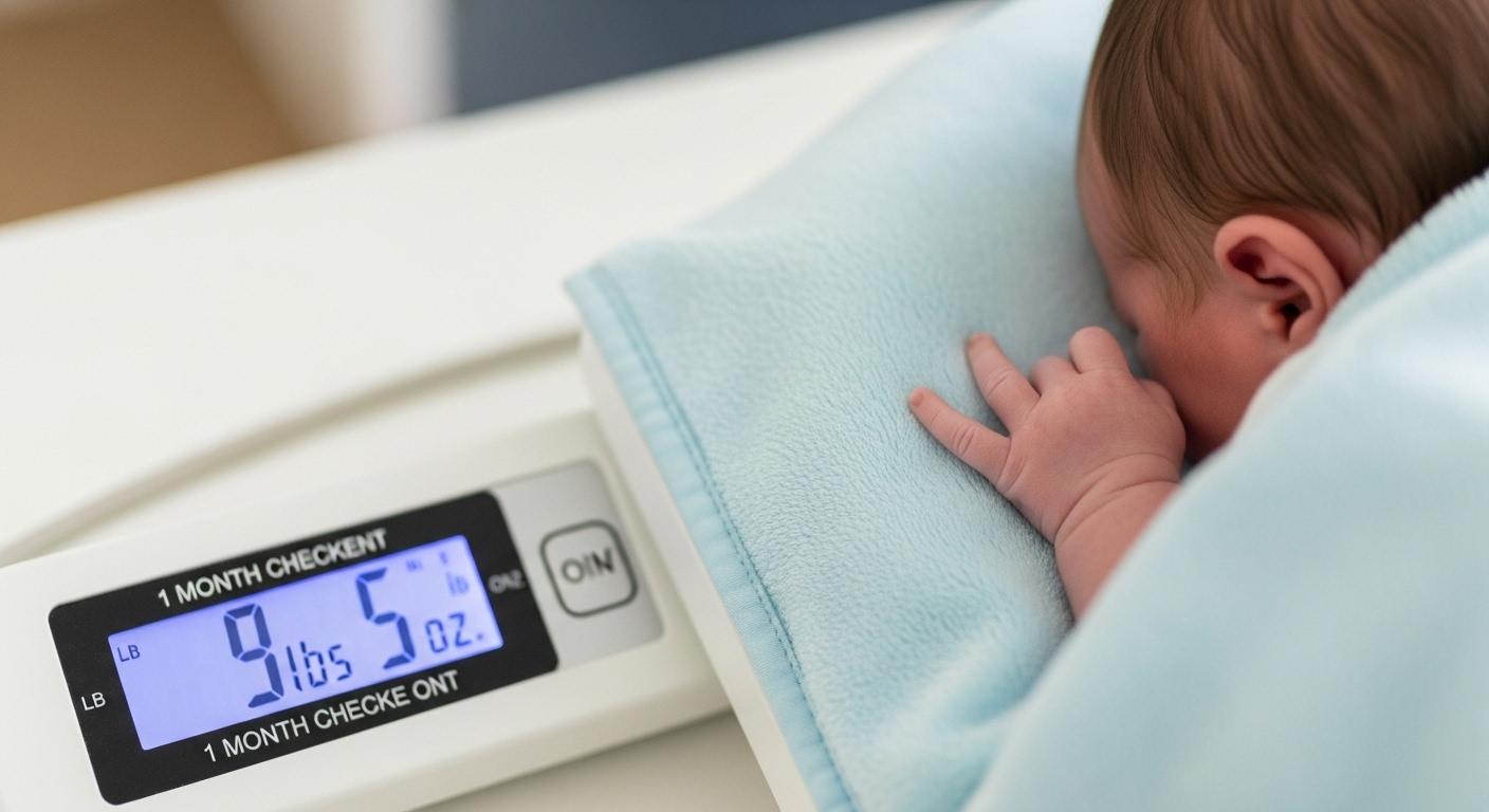 1개월 신생아 몸무게