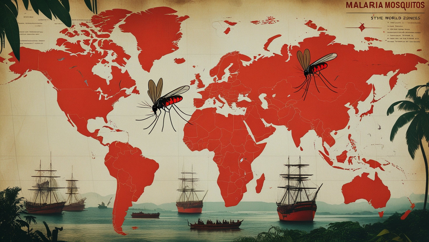 전세계 말라리아 영향도