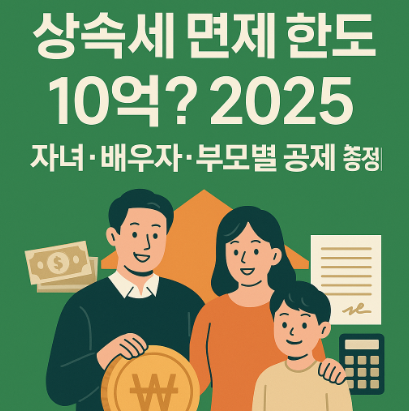 상속세 면제 한도액