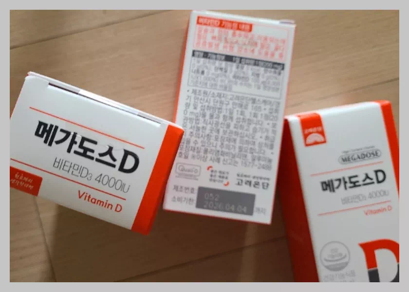메가도스 D 비타민D3 4000IU