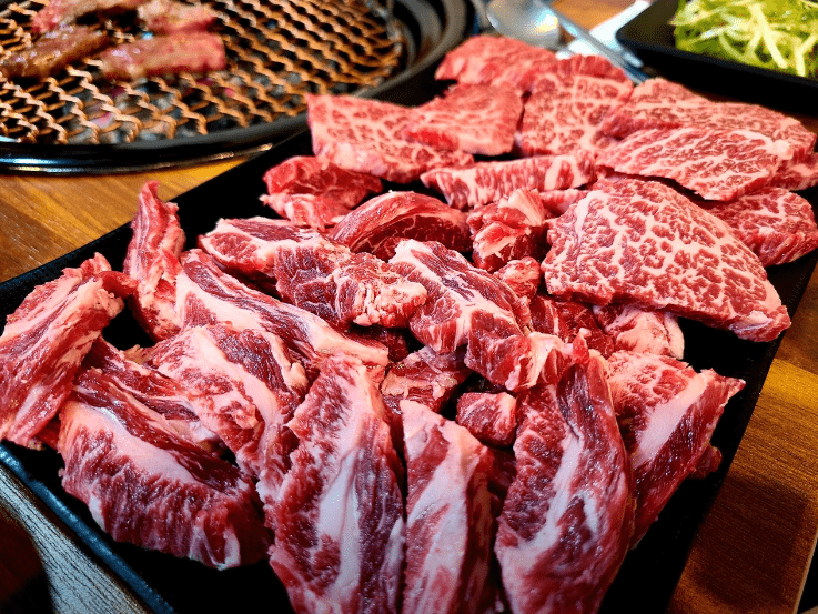 태백 맛집 "태백한우마을" 음식 사진
