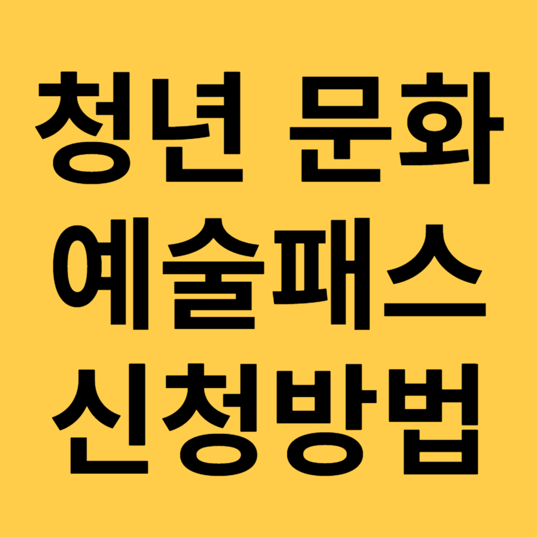 청년문화예술패스