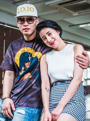 서인영과 남편 사진