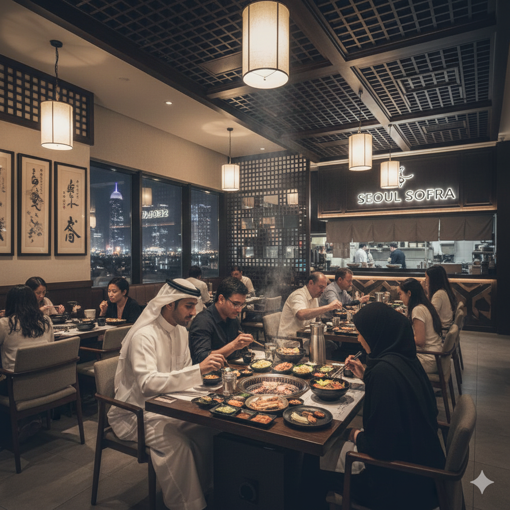 카타르 여행중에도 식사 걱정없는 한식당