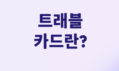 2025년 인기 트래블카드 4종 실사용 후기