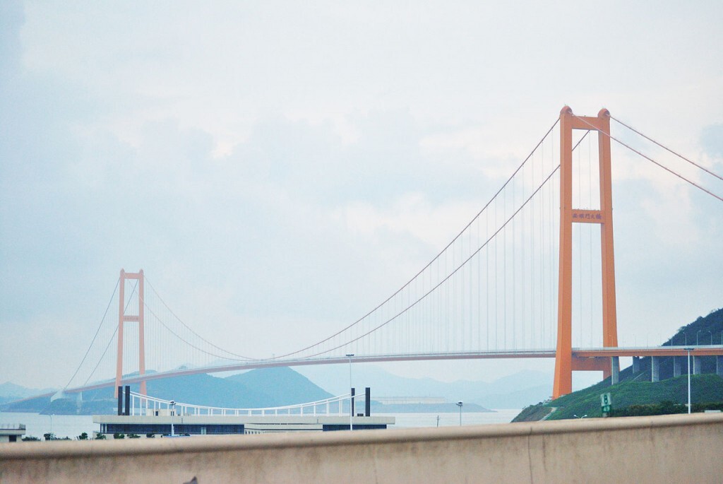 Jembatan Xihoumen&#44; Cina