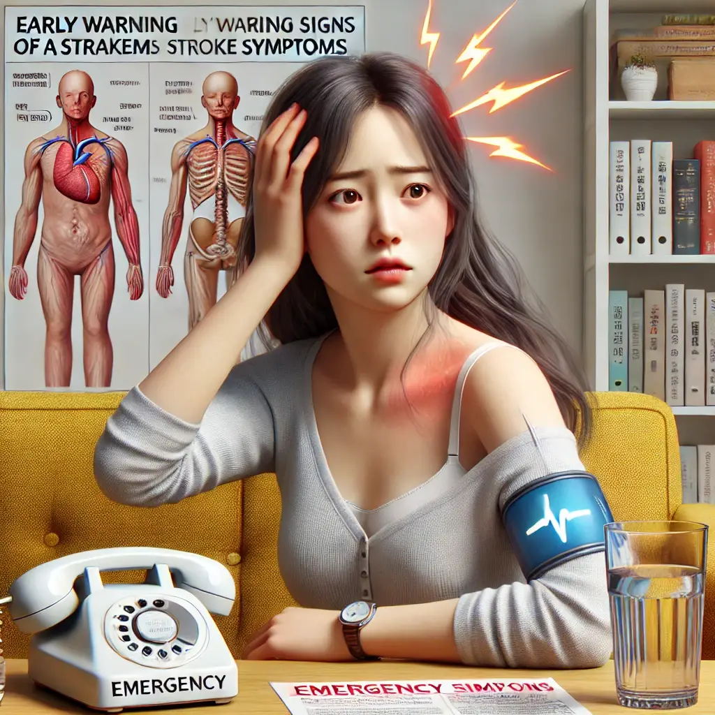 뇌졸증전조증상 테스트 방법 종류