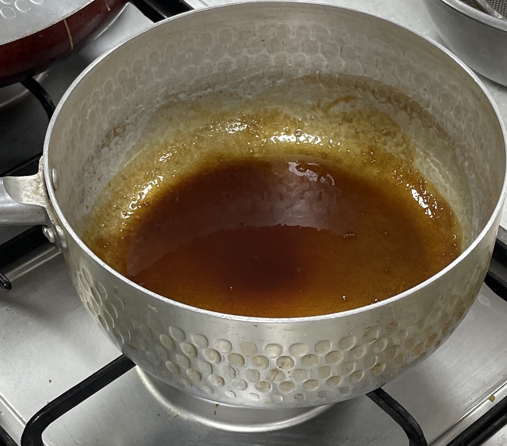 한식조리기능사 실기시험 준비 - 홍합초 - 조림장 만들기