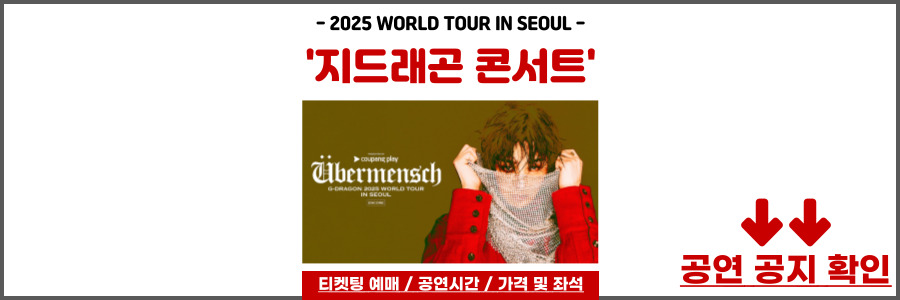 지드래곤 콘서트