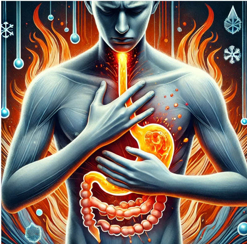 속 쓰림을 유발하는 원인과 완화를 위한 생활습관,치료법에 대한 사진