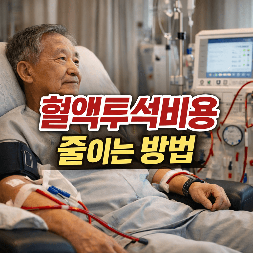 혈액투석비용 현실 정리｜건강보험&middot;산정특례&middot;지원제도까지