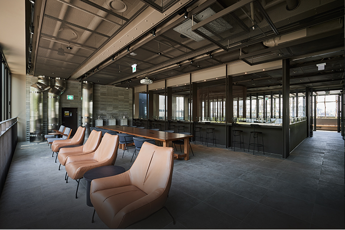 맥심플랜트 2층공간 인테리어