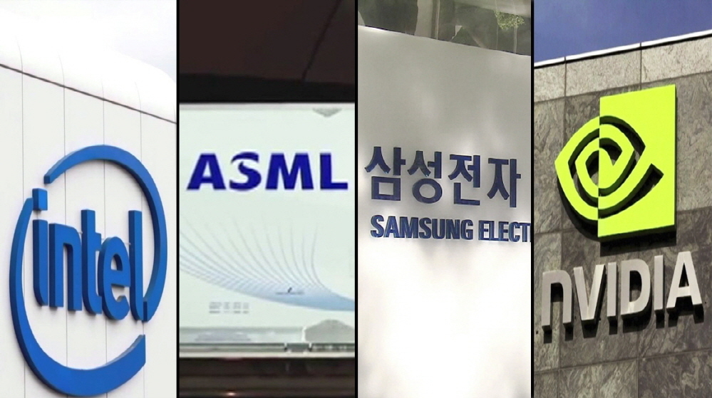 인텔 AMSL 삼성전자 엔비디아