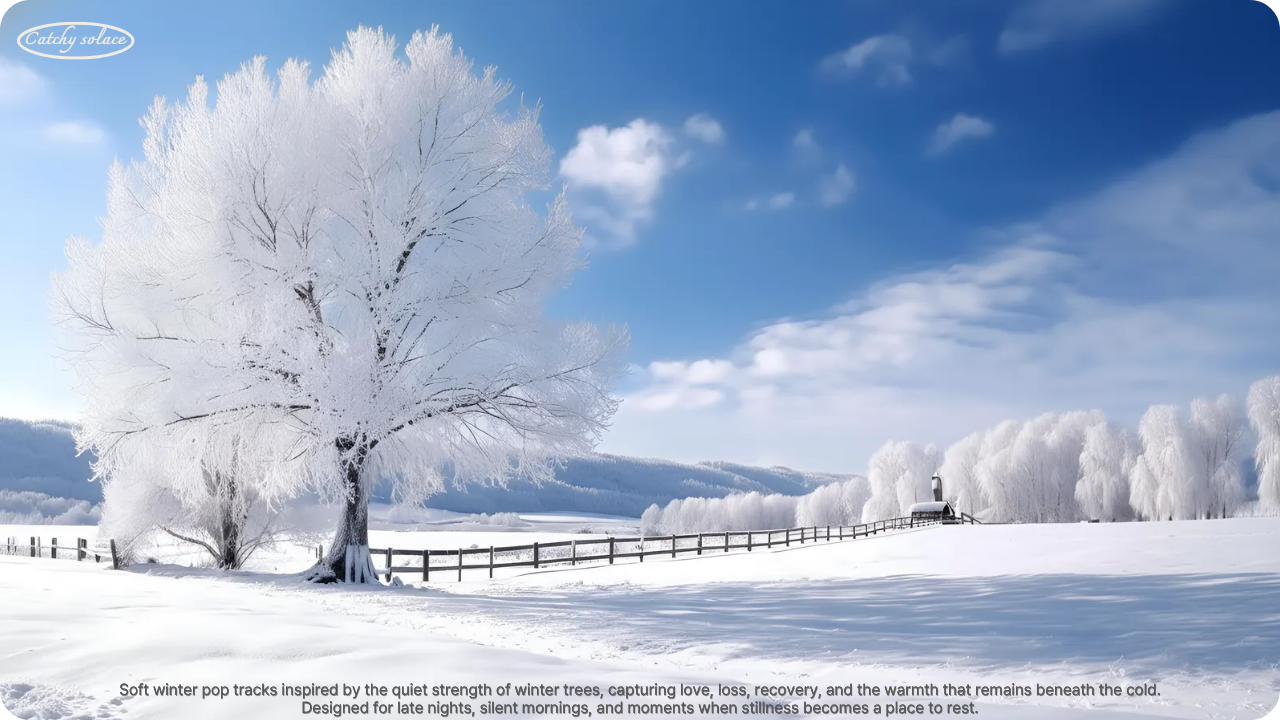 [Cafe Playlist] 🎧겨울나무처럼 조용히 이어가는 감성팝 : Catchy Solace ❘ 코시팅(KST)