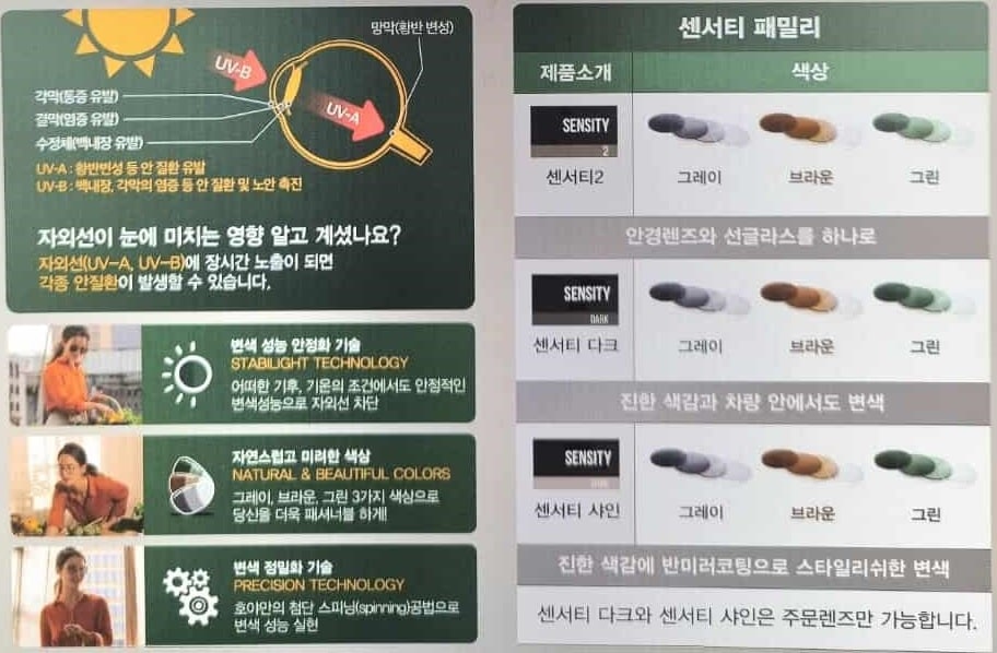 호야-변색-렌즈-장점-단점