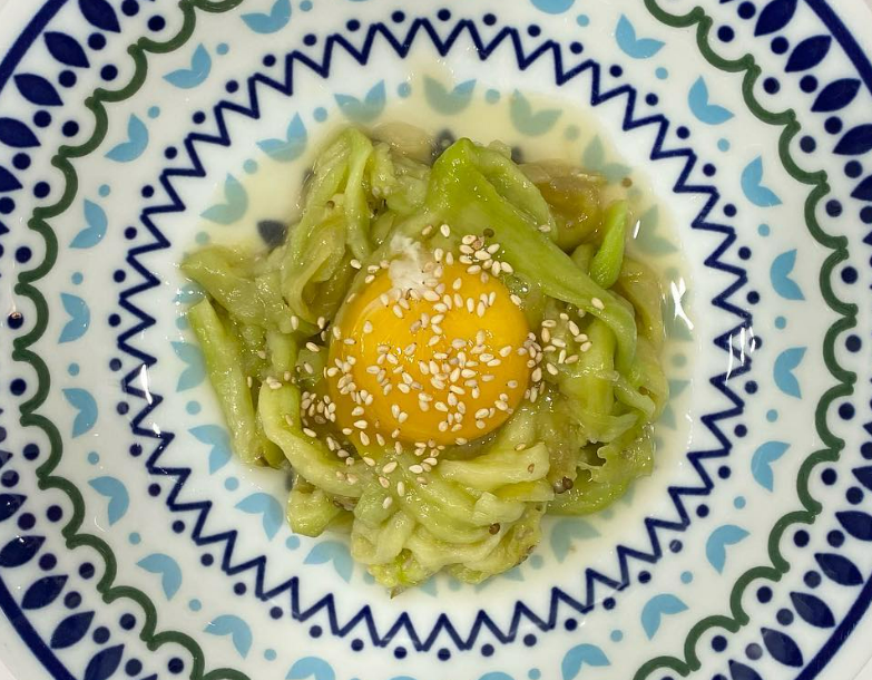 가지요리 : 가지육회