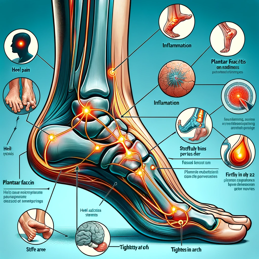 족저근막염의 증상
