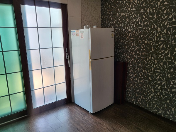 거문도 솔지오 펜션 2층 펜션 냉장고