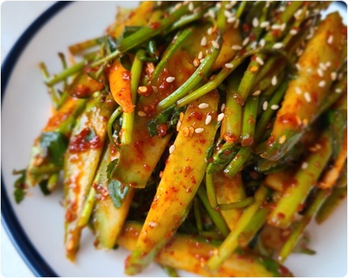 미나리무침 만드는 법