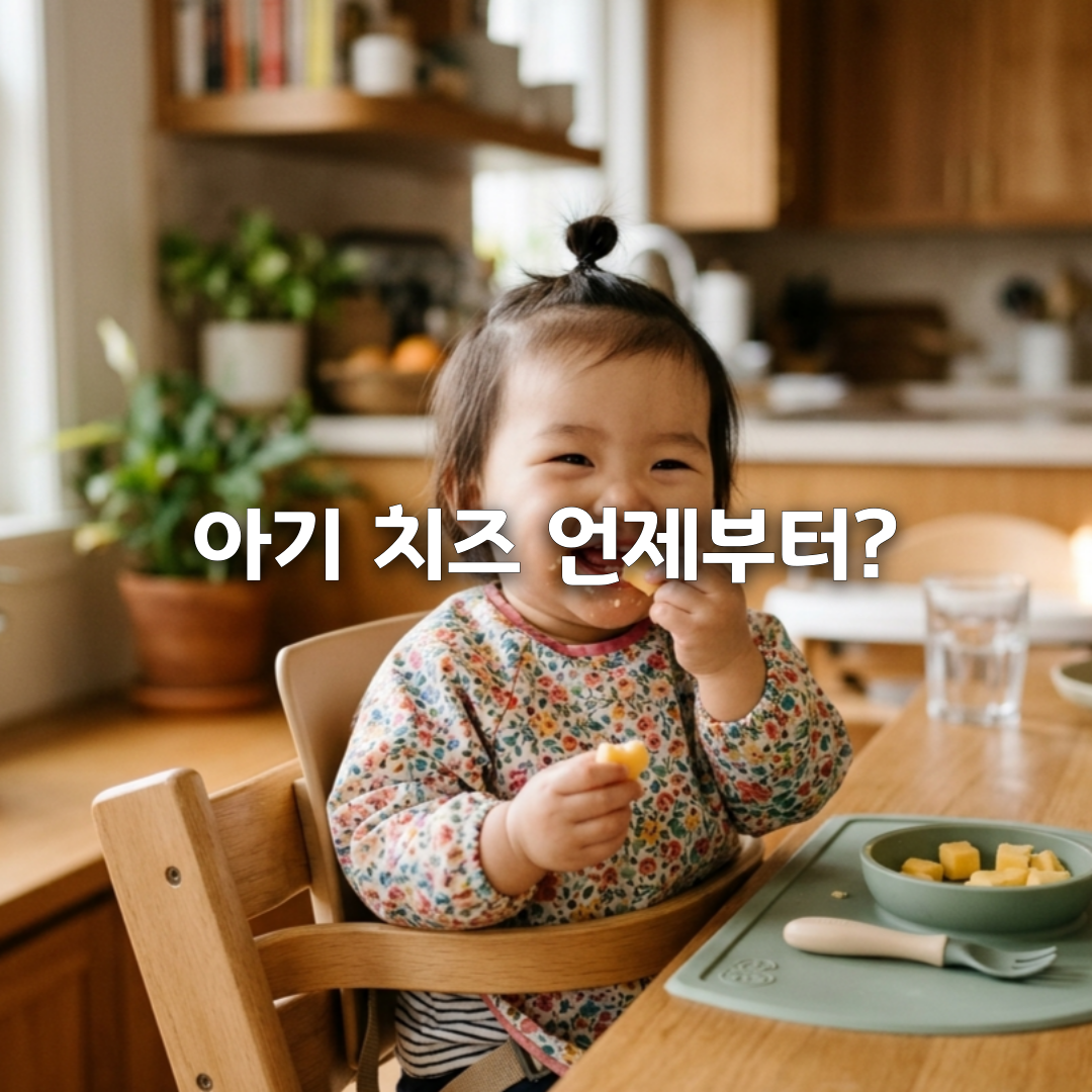 6개월 아기 치즈 먹여도 될까 시기·권장량·나트륨 총정리