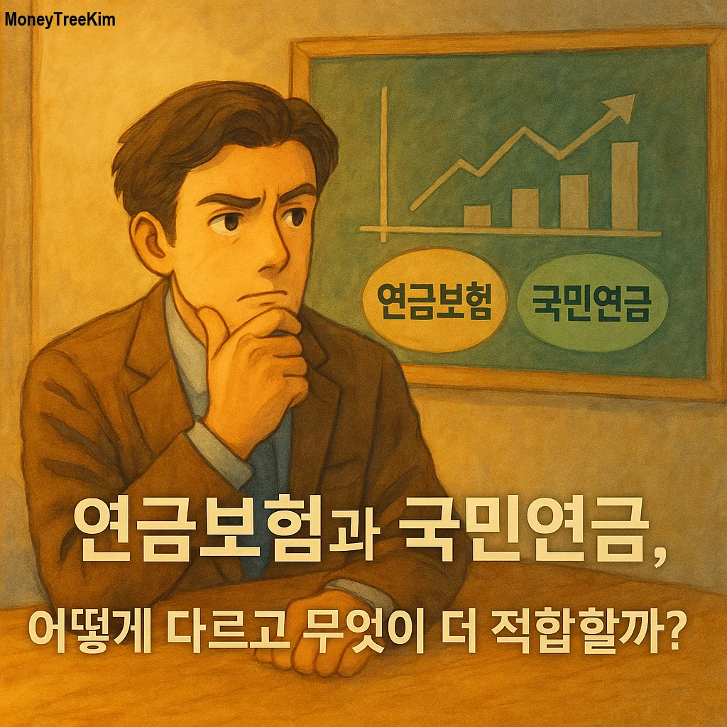 연금보험과 국민연금, 어떻게 다르고 무엇이 더 적합할까? 썸네일
