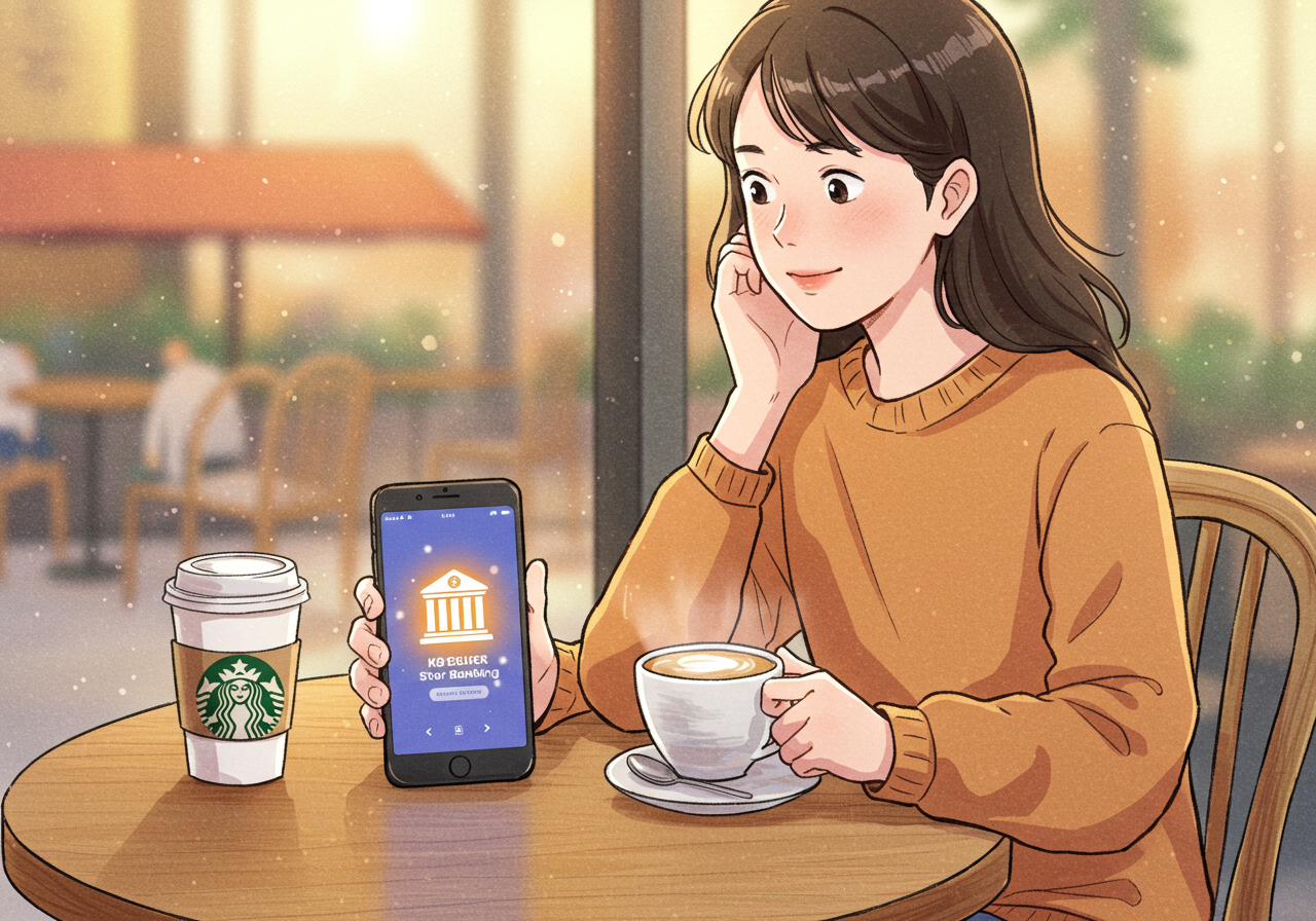 KB국민은행 X 스타벅스 KB 별별통장 출시! 금리&amp;#44; 혜택 총정리