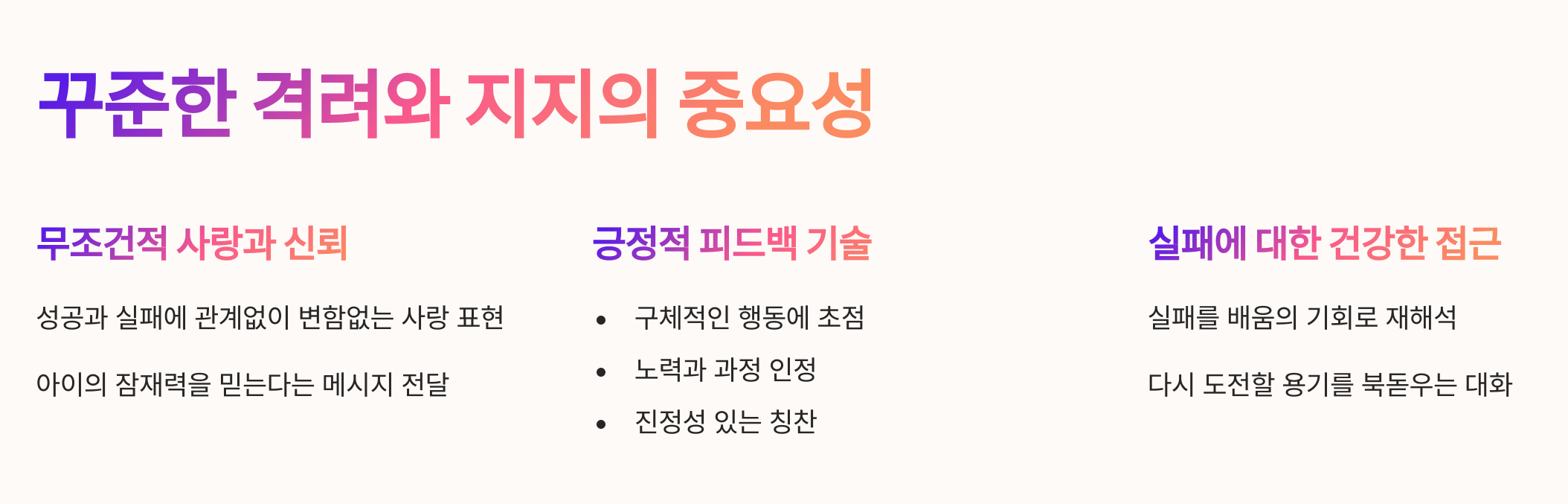 자녀 독립성
